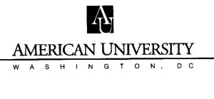 Copyright für Logo: American University